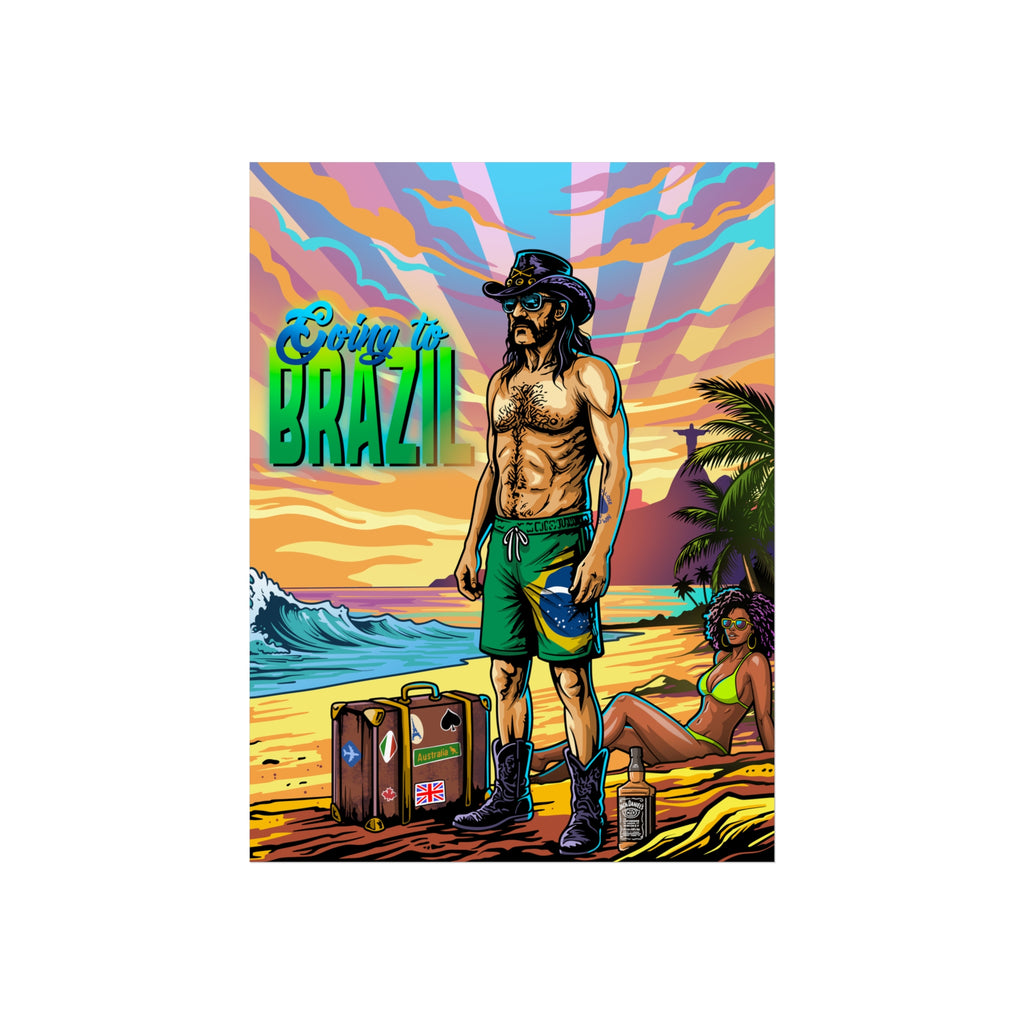 Going to Brazil 18x24" Giclée Art Print
