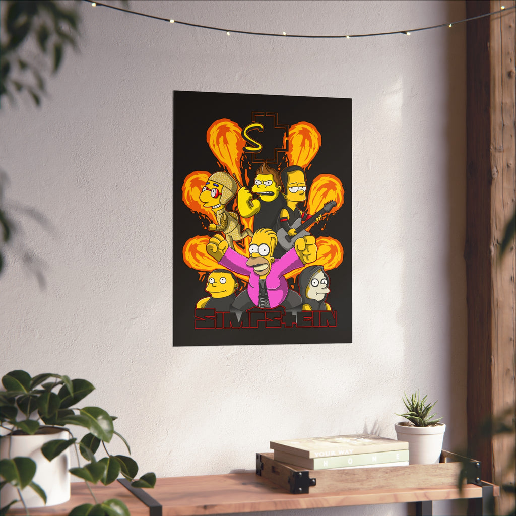 Simpstein 18x24" Giclée Art Print