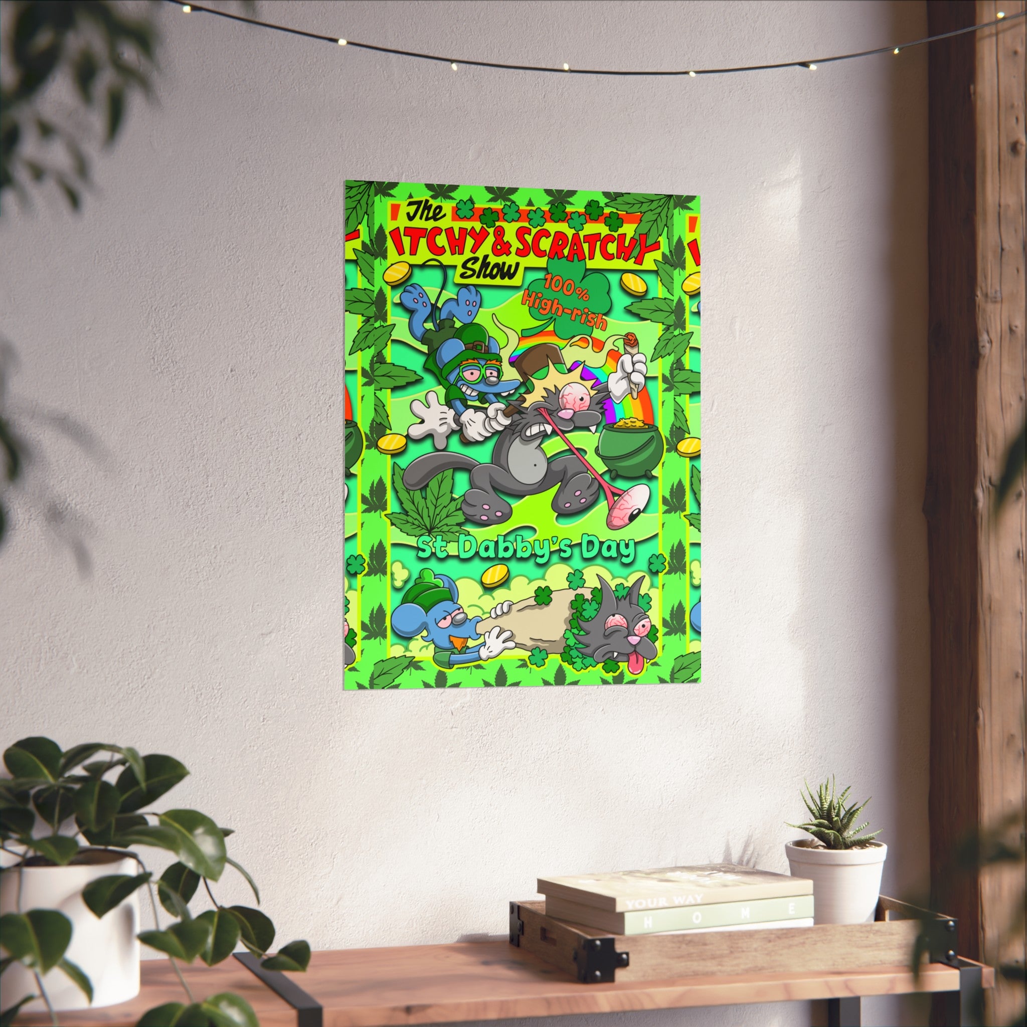 St Dabby's Day 18x24" Giclée Art Print