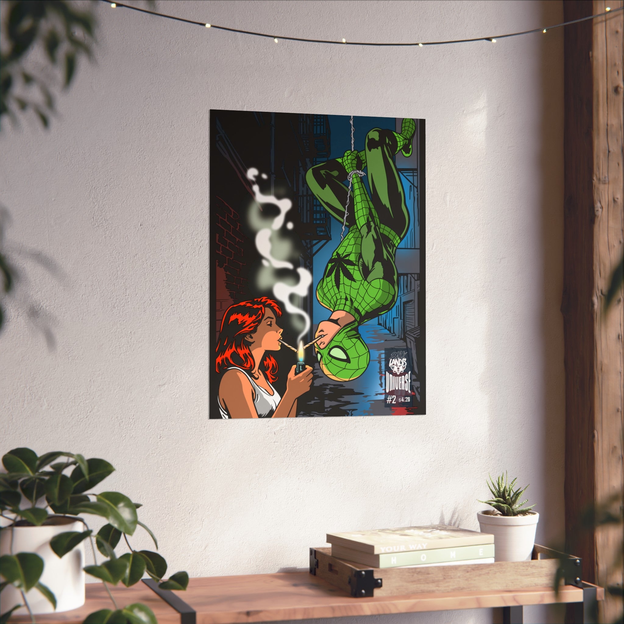 Stonerman Darklands Comic #2 18x24" Giclée Art Print