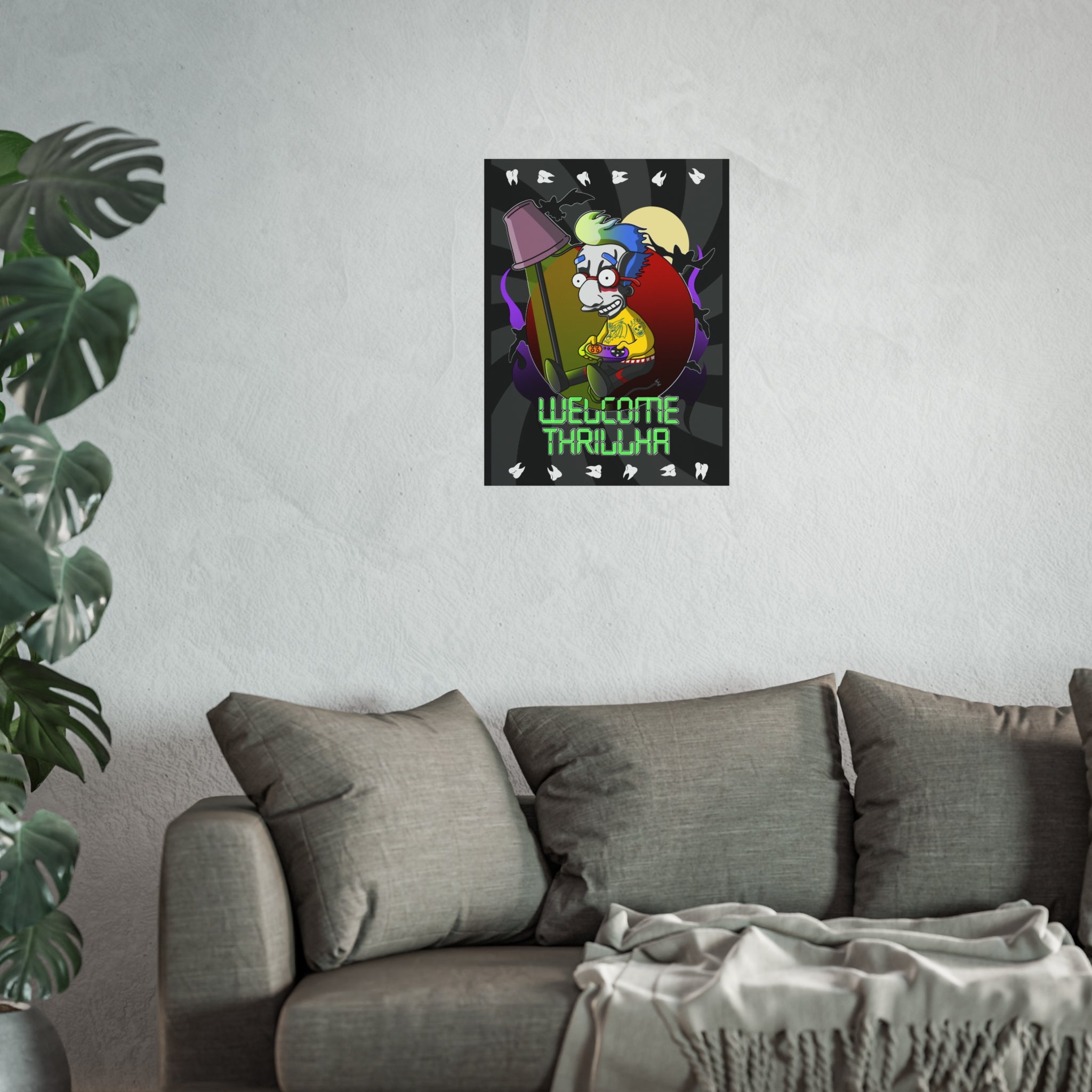 Thrillhausen 18x24" Giclée Art Print