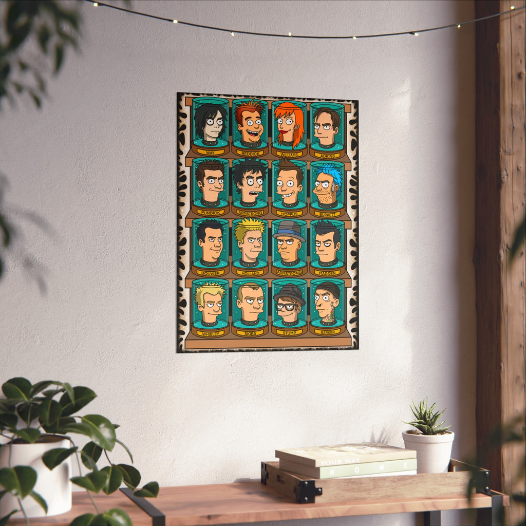 Jar Heads Punk'd  18x24" Giclée Art Print