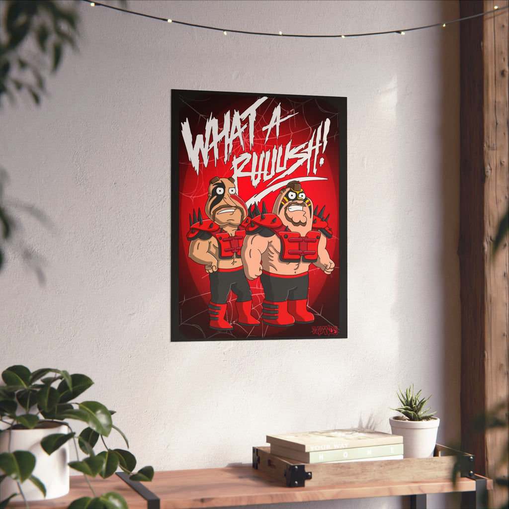 WHAT A RUSH! 18x24" Giclée Art Print