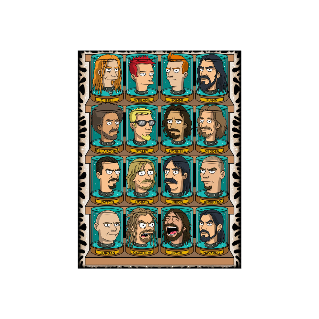 Jar Heads 90s Legends 18x24" Giclée Art Print