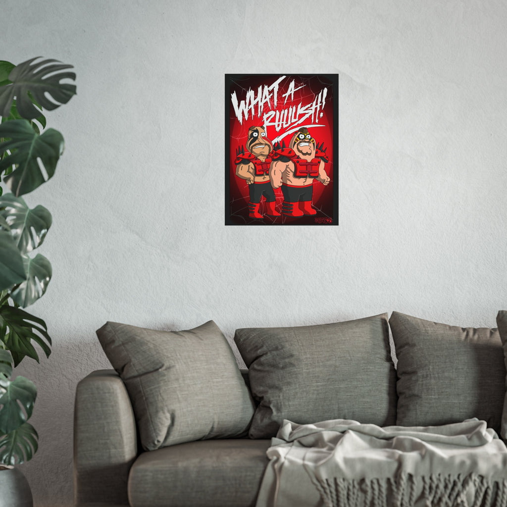 WHAT A RUSH! 18x24" Giclée Art Print