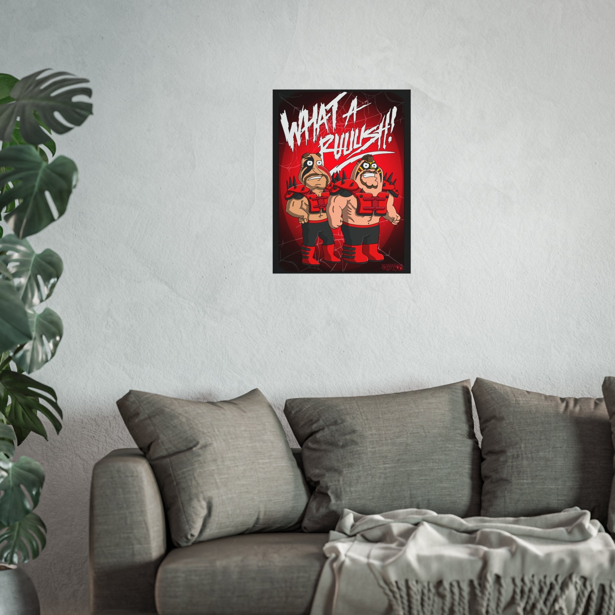 WHAT A RUSH! 18x24" Giclée Art Print