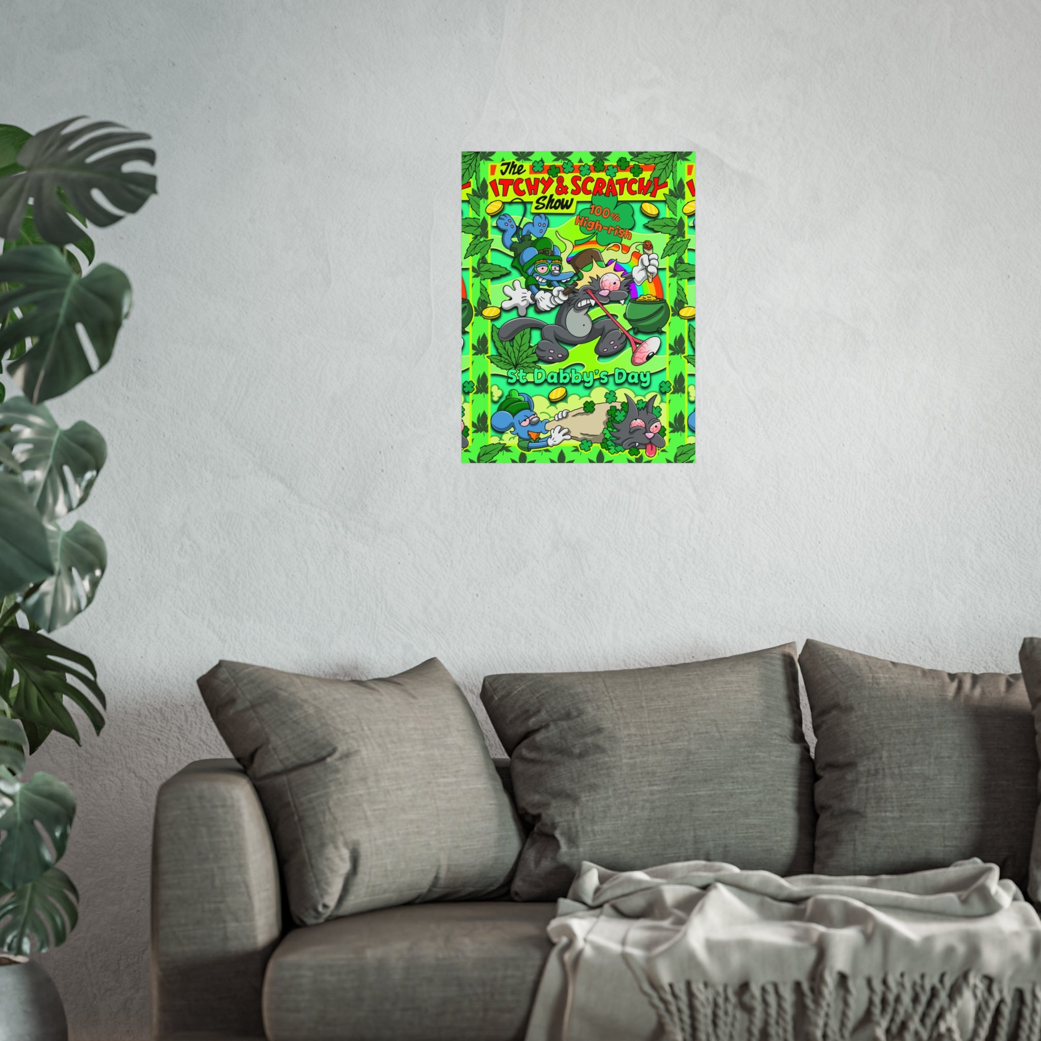 St Dabby's Day 18x24" Giclée Art Print