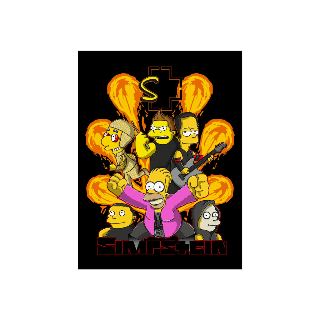 Simpstein 18x24" Giclée Art Print